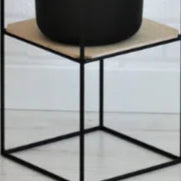 Anasay TwinPot Vertical Wall Planter Stand