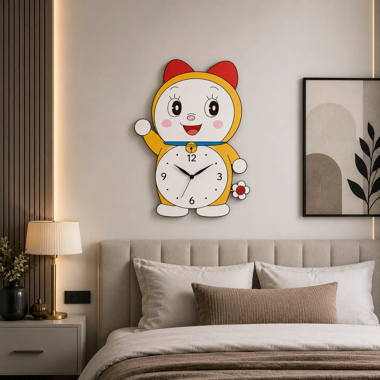 Premium Wall Clock Panda