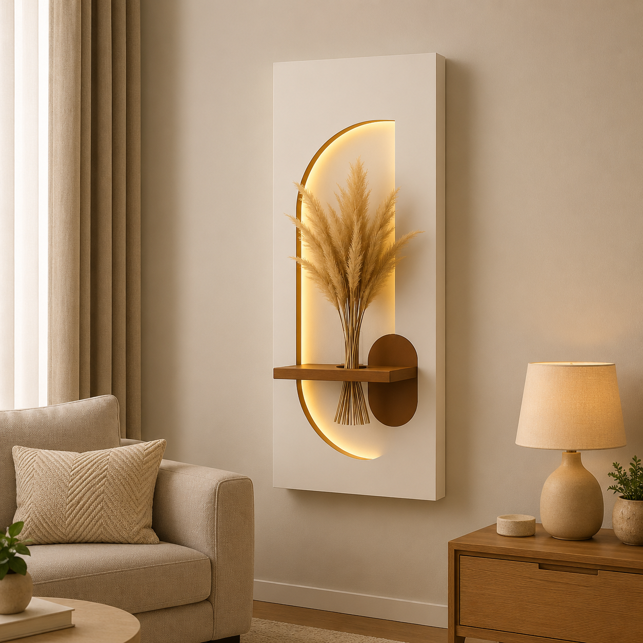 Wooden Wall modern art