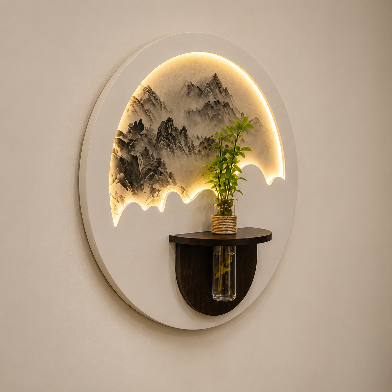 Wooden Wall modern art