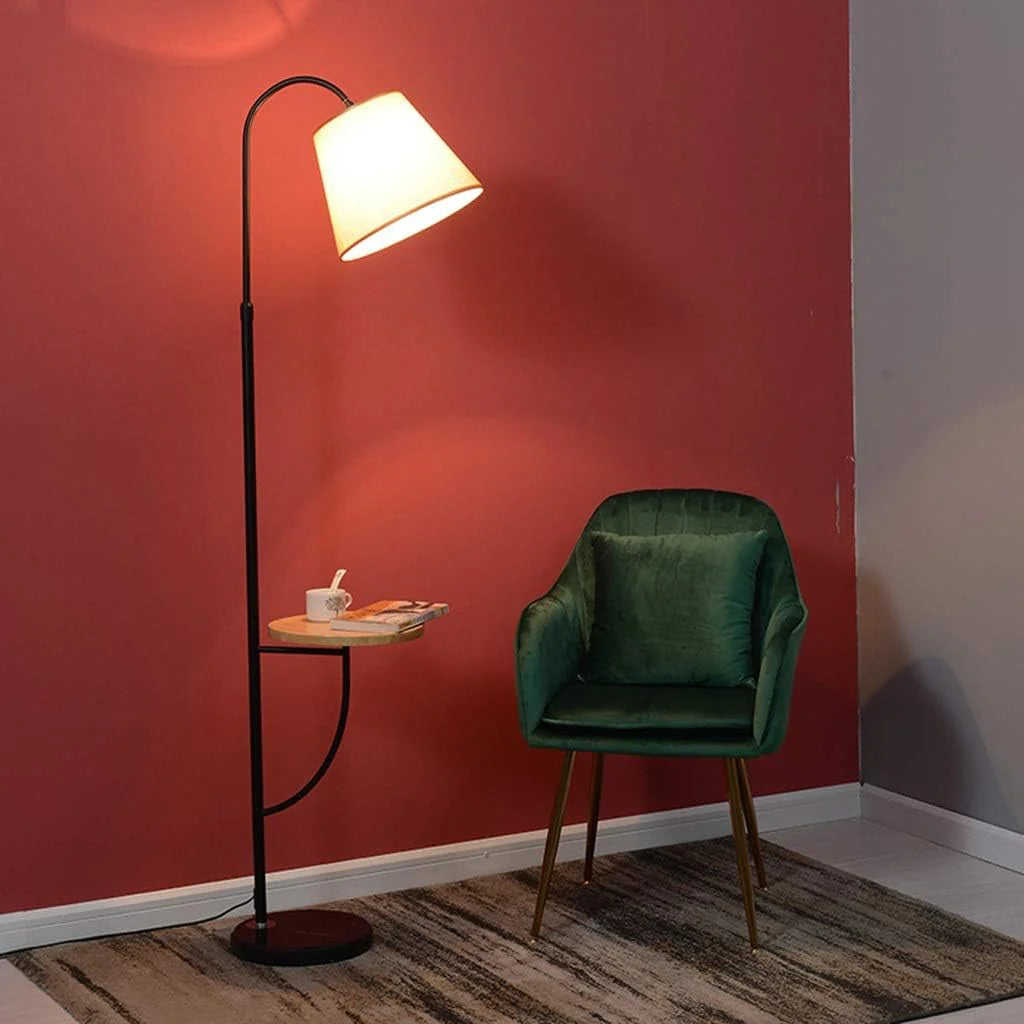 Curved with Coffee Table Floor Lamp Bedside Living Room Bedroom Telescopic