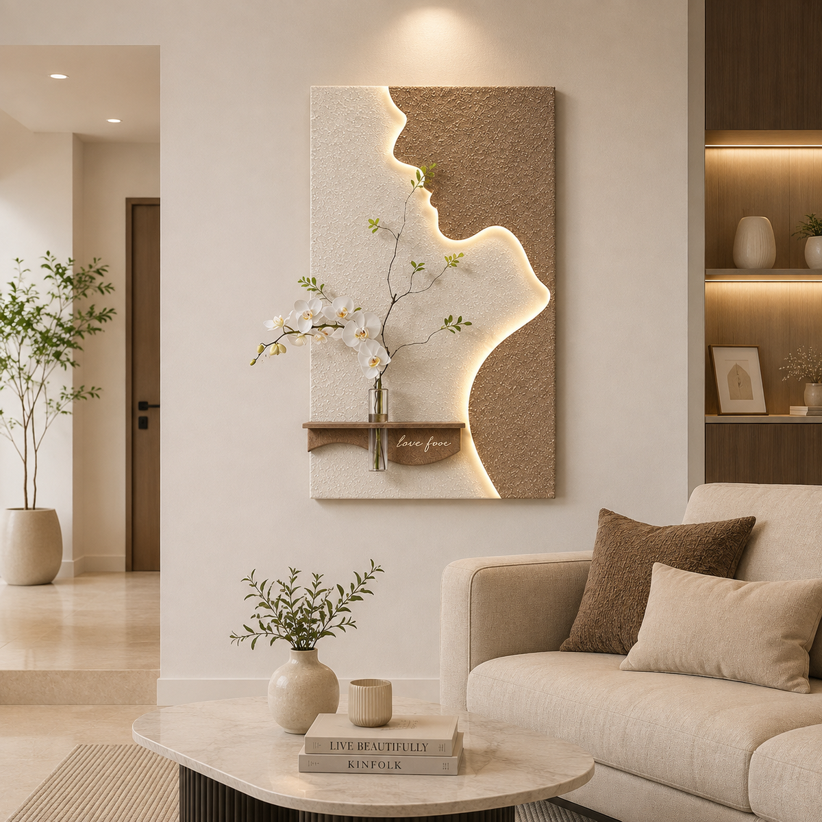Wooden Wall modern art