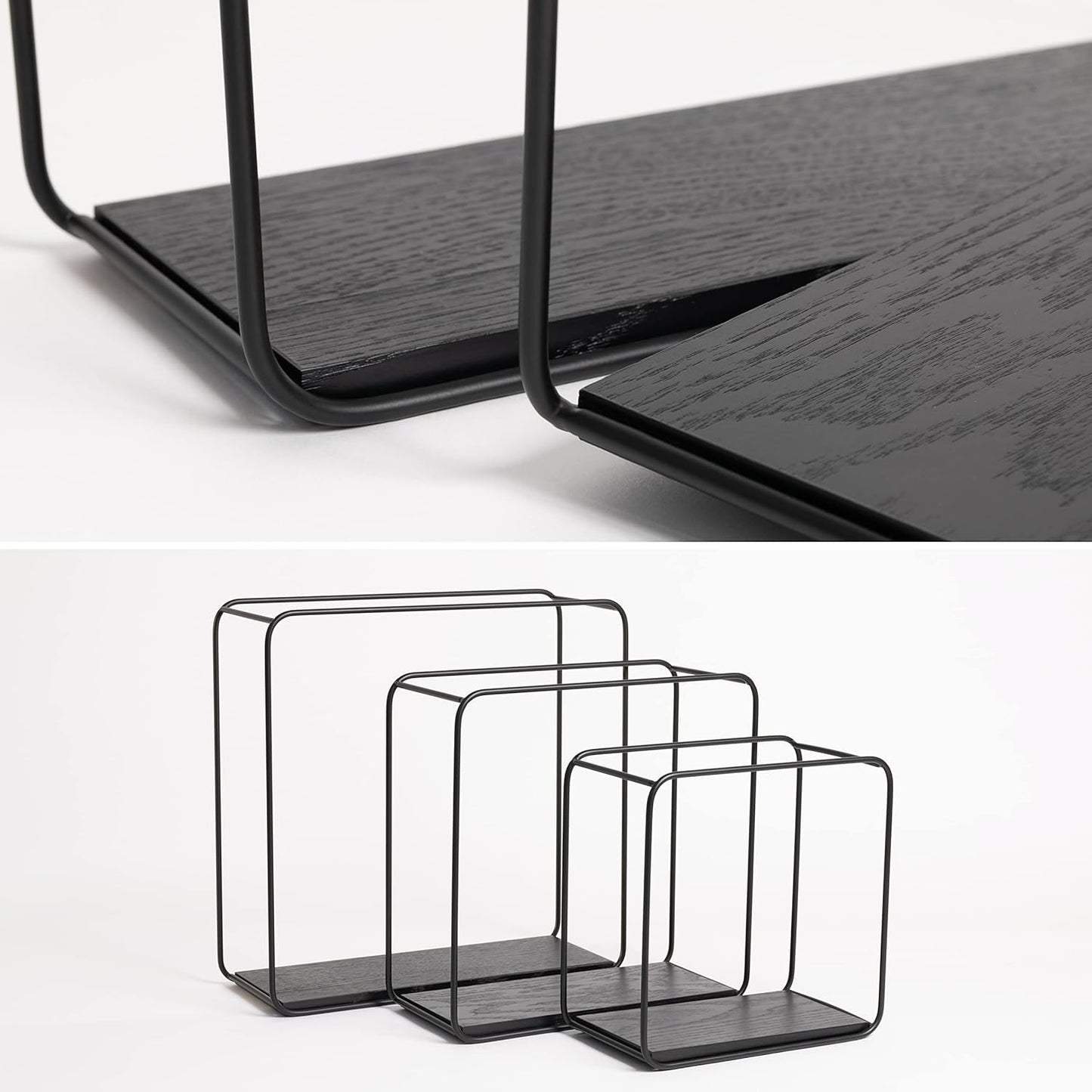 Anasay Wall Shelf Set, 3-Piece Hanging Shelf Wall Decoration and Shelf for Bathroom,