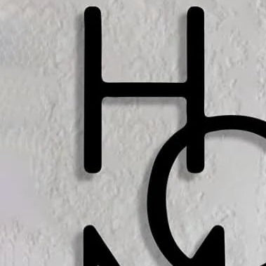 Anasay Vertical “HOME” Text Metal Wall Art – Modern Wall Decor for Living Room, Entryway & More