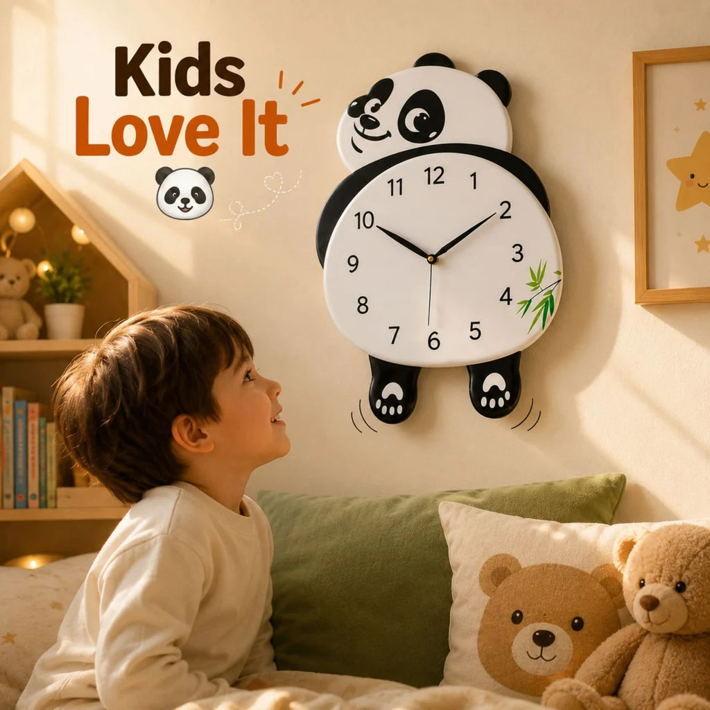 Premium Wall Clock Panda P