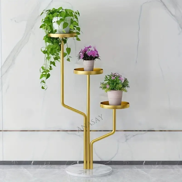 Metal Flower Stand - Perfect for Home Decor