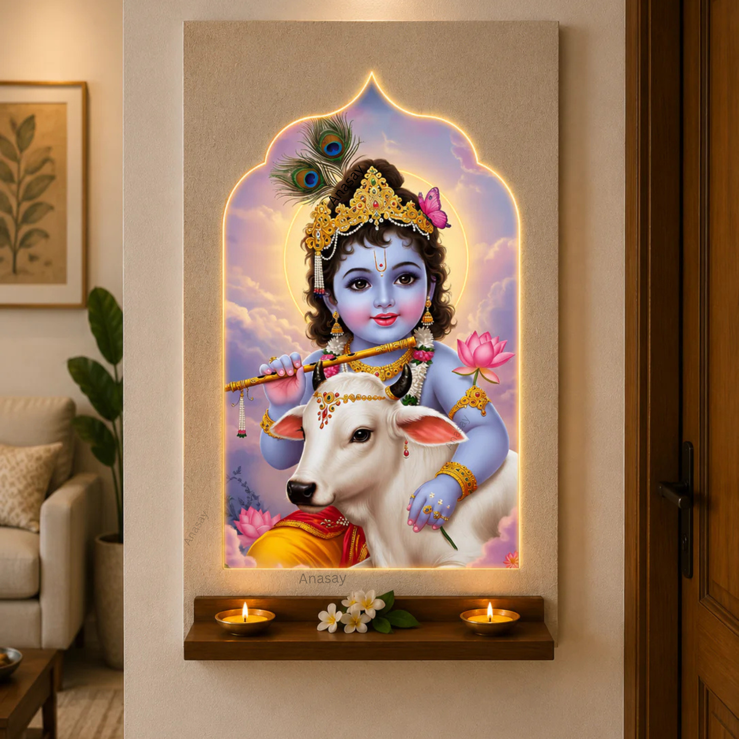 Anasay Wall Decor Decorative LED Wall Panel