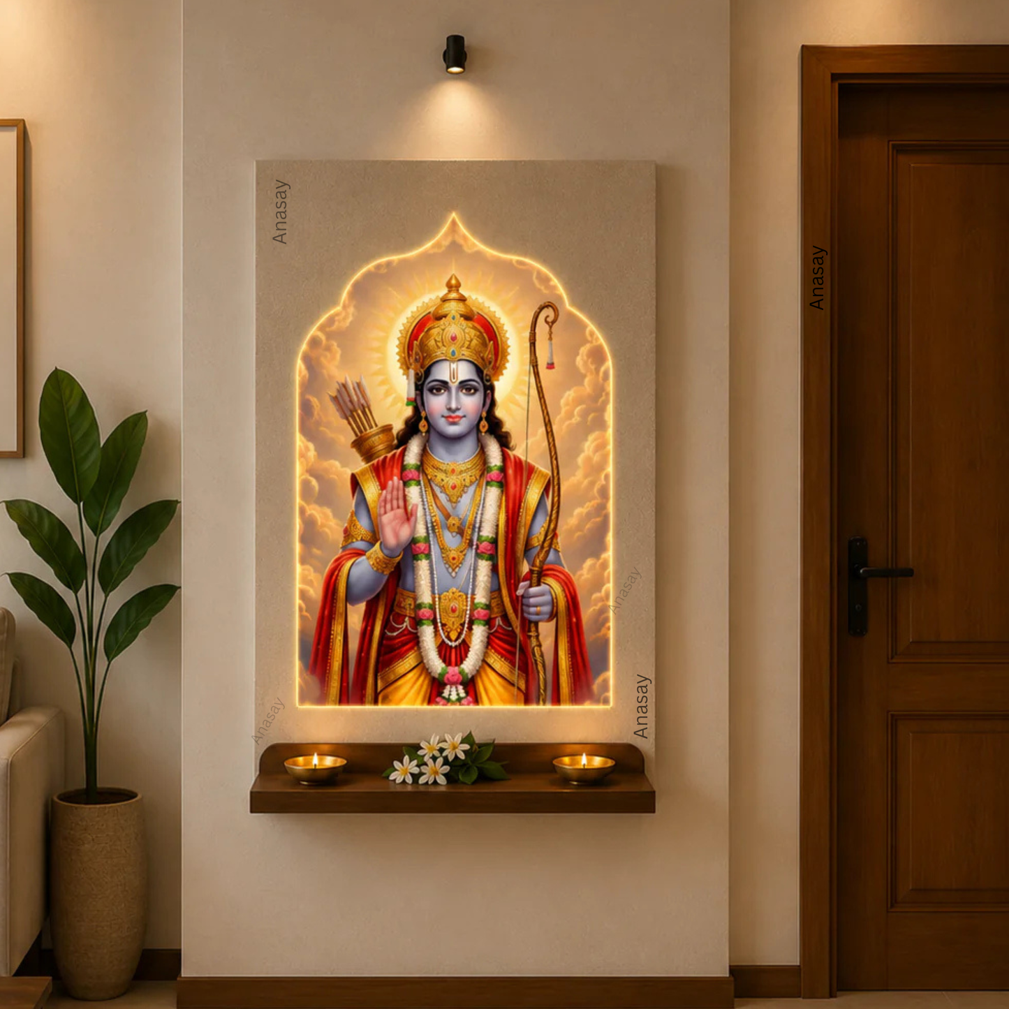 Anasay Wall Decor Decorative LED Wall Panel