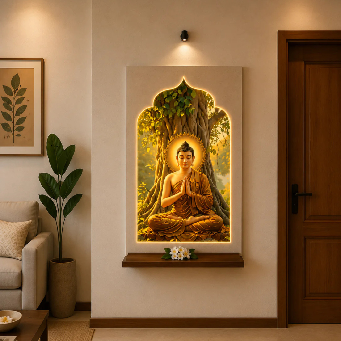 Anasay Wall Decor Decorative LED Wall Panel