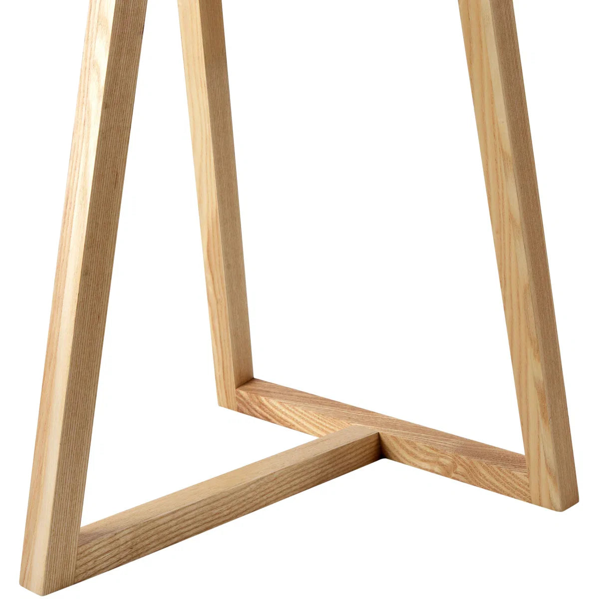 Modern Light Wood Tripod Floor Lamp