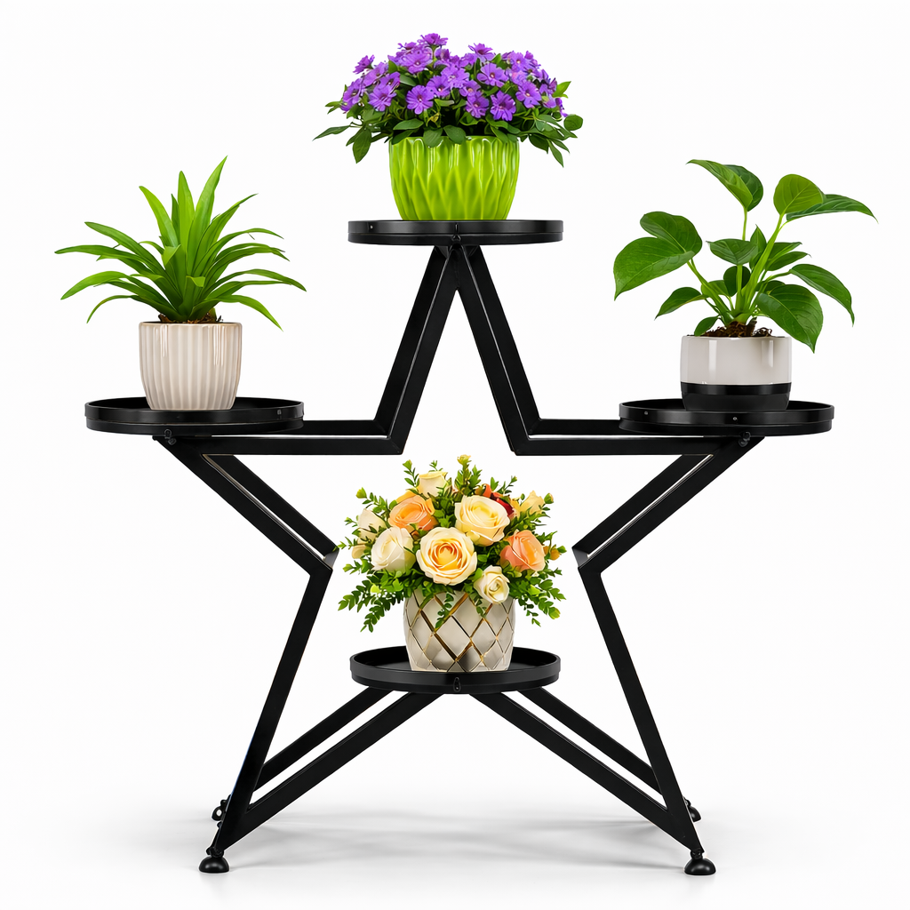 Anasay Modern Metal Flower Stands