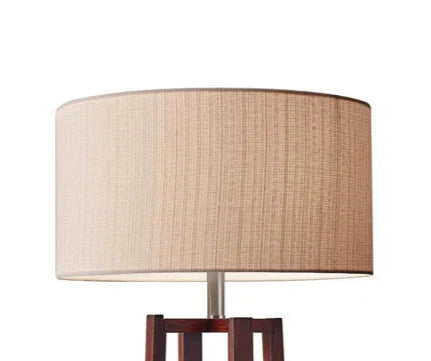 Walnut Birch Traditional Wooden Floor Lamp
