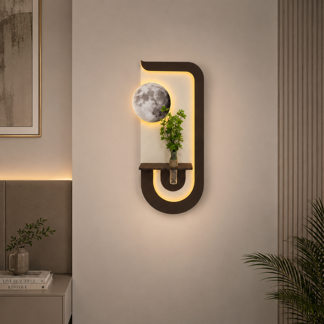 Wooden Wall modern art