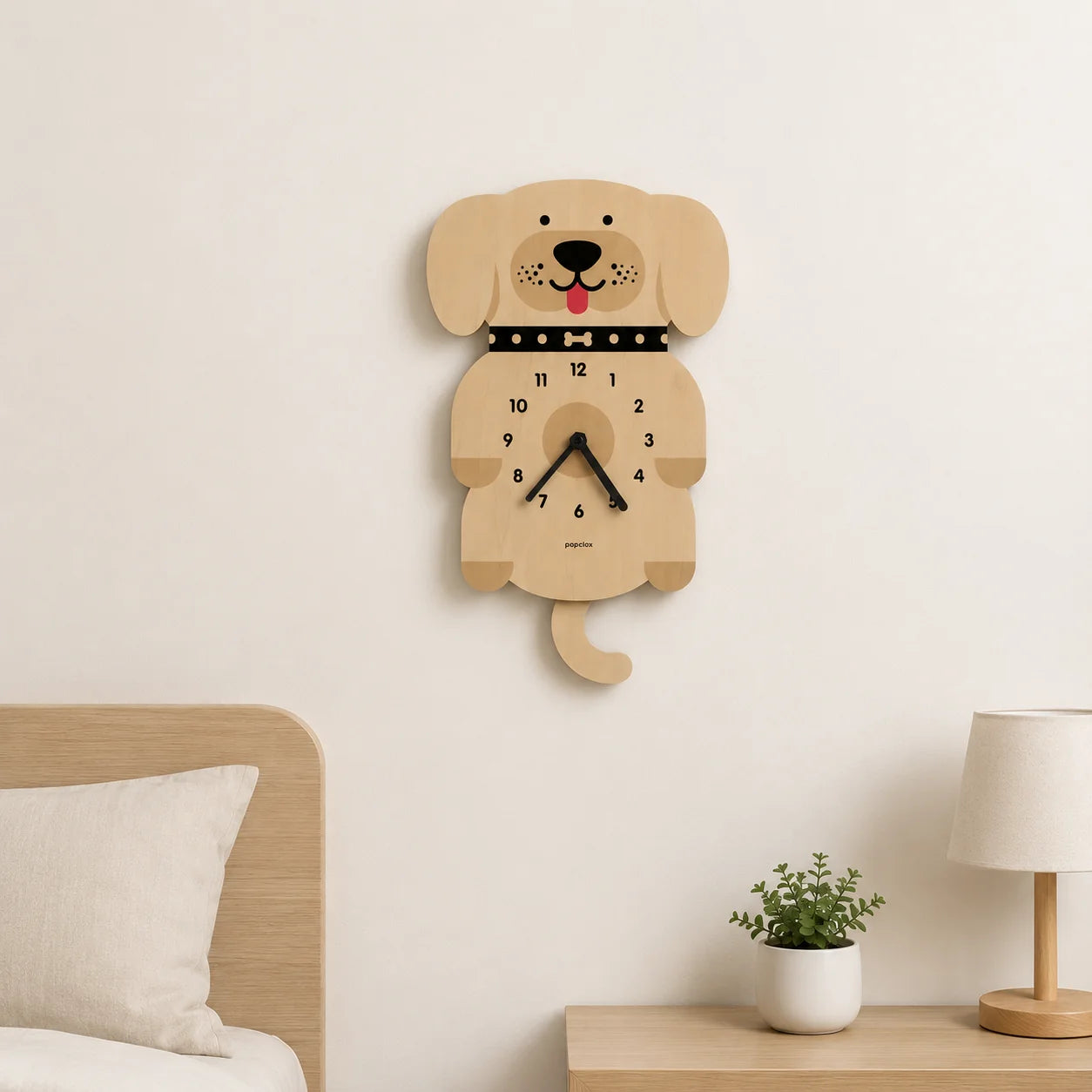 Premium Wall Clock Panda