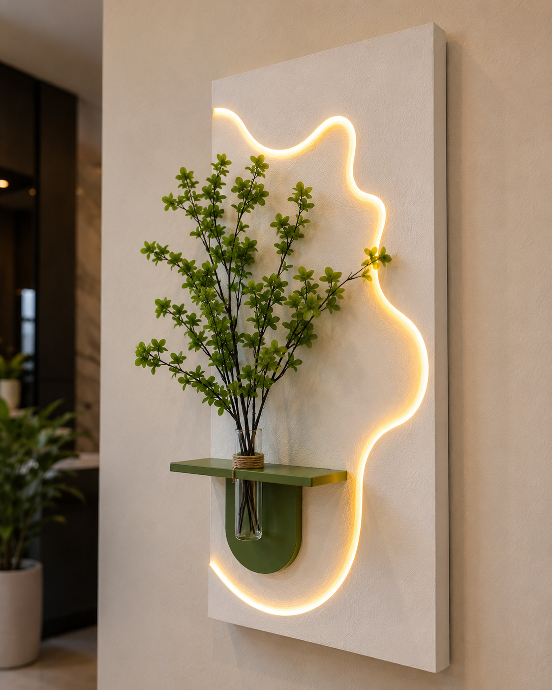 Wooden Wall modern art