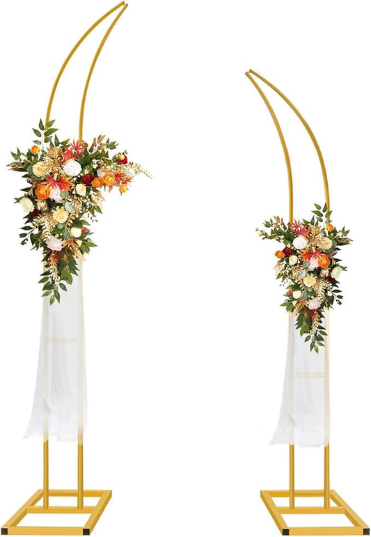 Anasay Wedding Arch Eagle Metal Stand, 5 ft  set of 2