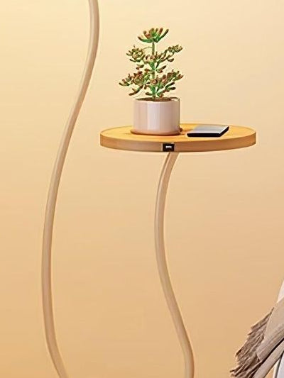 Anasay Elegant Pleated Standing Floor Lamp