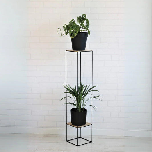 Anasay TwinPot Vertical Wall Planter Stand