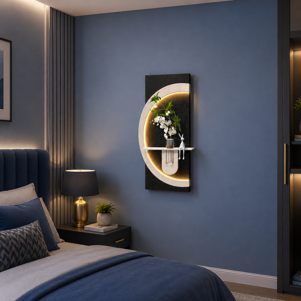 Wooden Wall modern art
