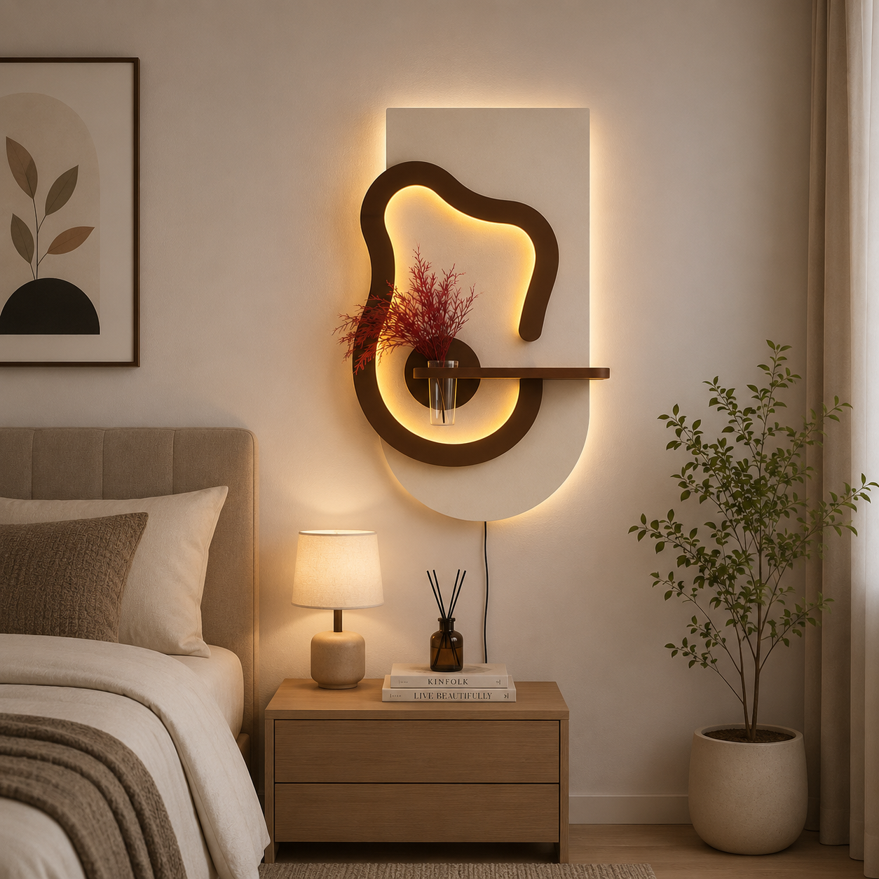 Wooden Wall modern art