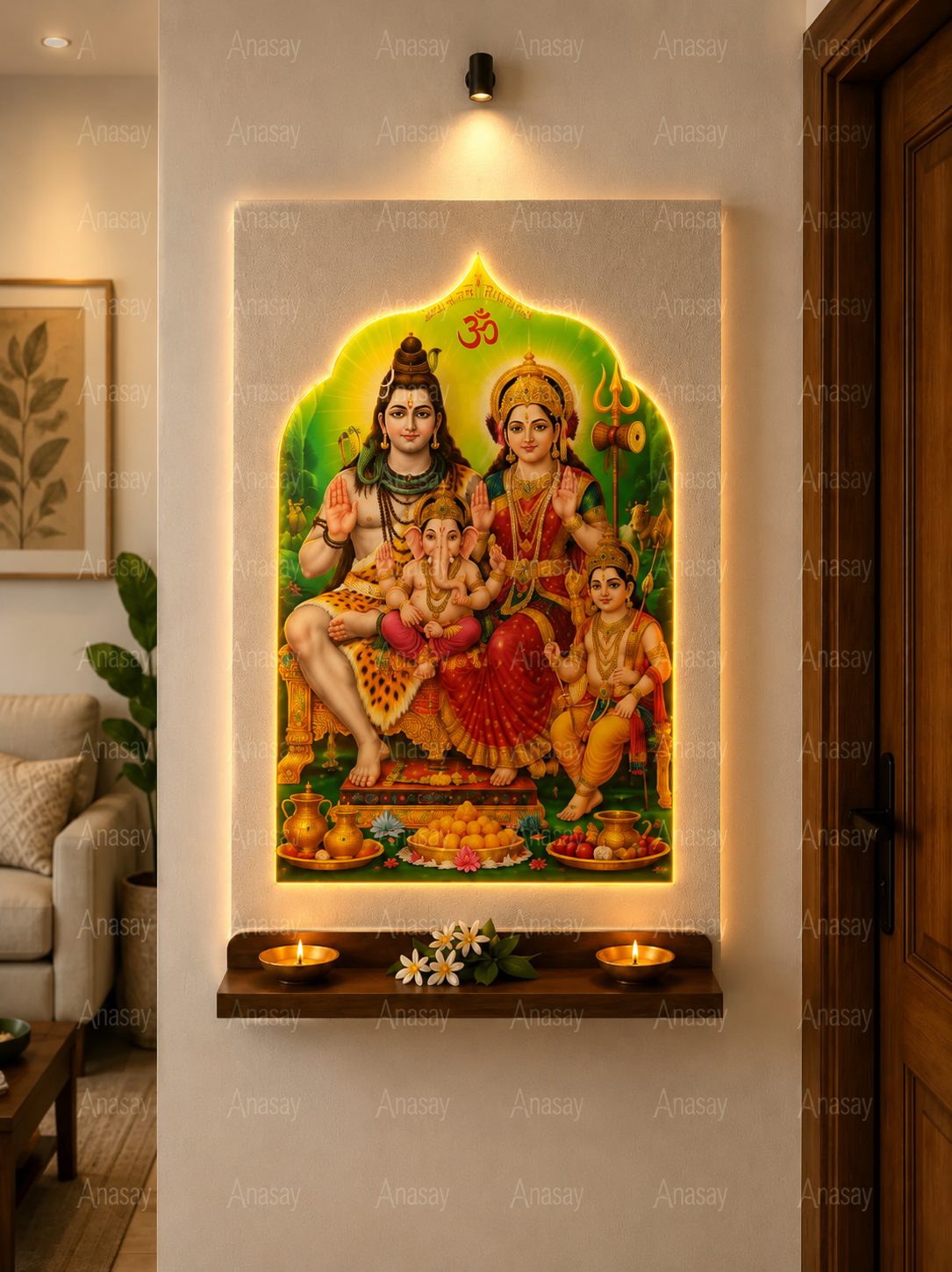Anasay Wall Decor Decorative LED Wall Panel