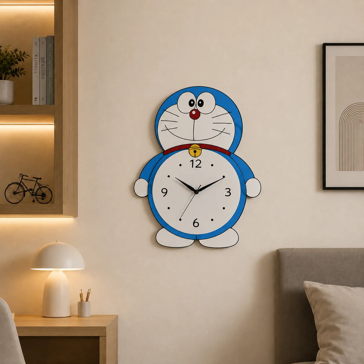 Premium Wall Clock Panda