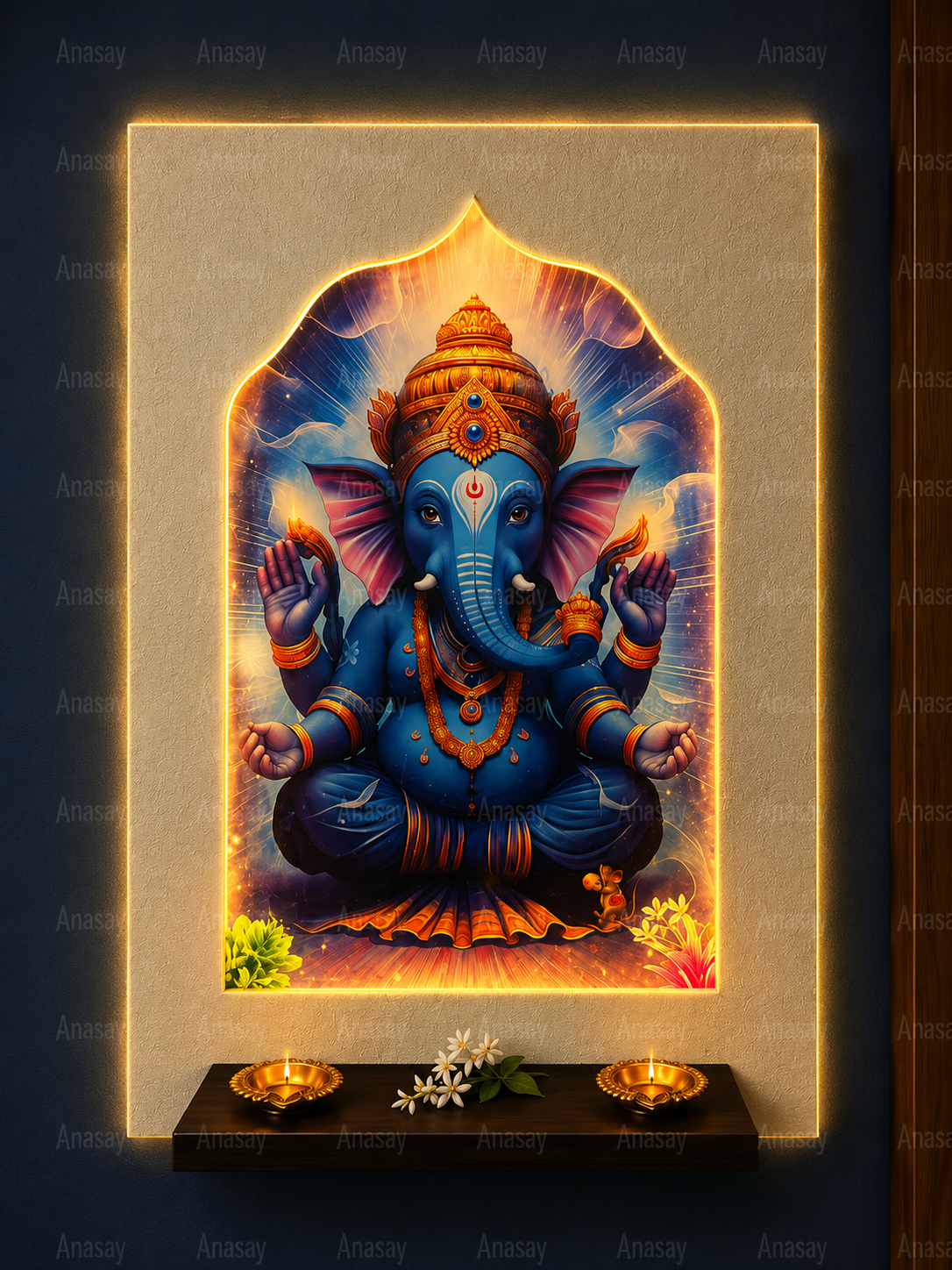 Anasay Wall Decor Decorative LED Wall Panel