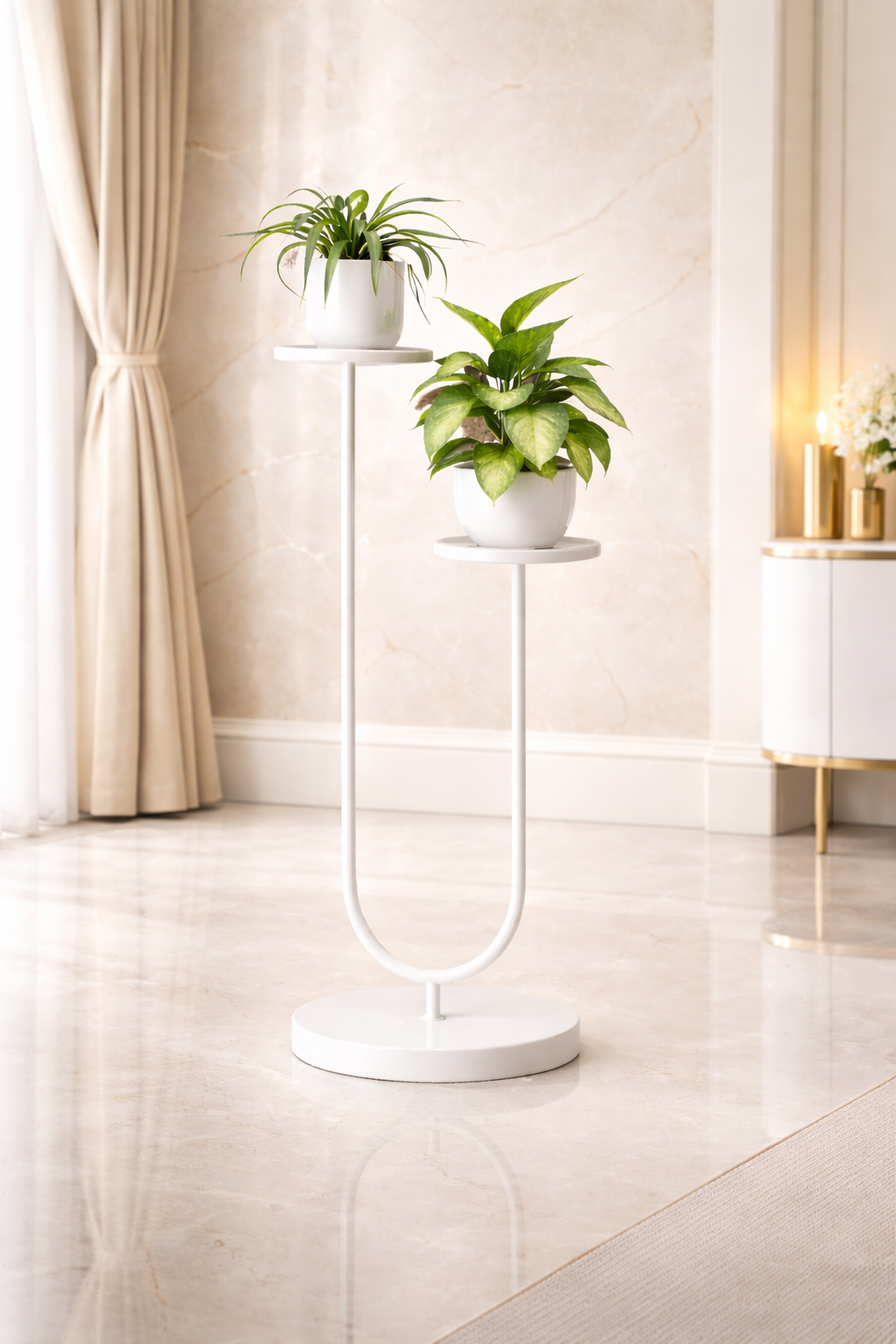 Anasay Modern Metal Flower Stands
