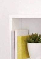 Anasay Wooden Wall Shelf Set of 3 White