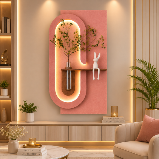 Wooden Wall modern art