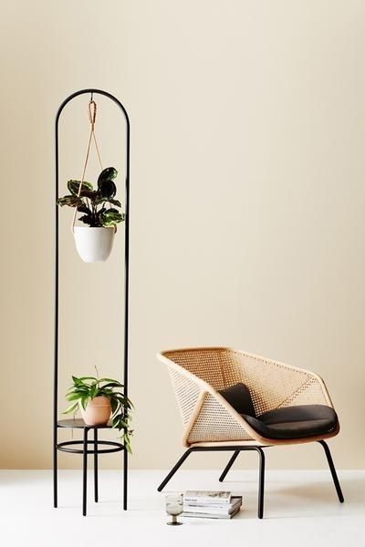 QC Anasay Plant Stand with Ceramic Pot Set