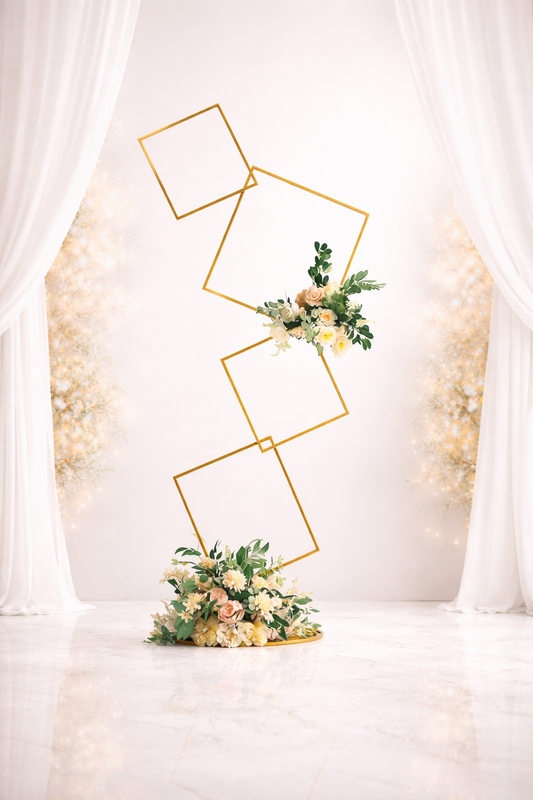 Anasay Wedding Arch Metal Stand, 5 ft