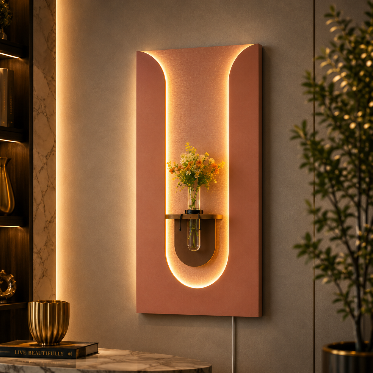 Wooden Wall modern art