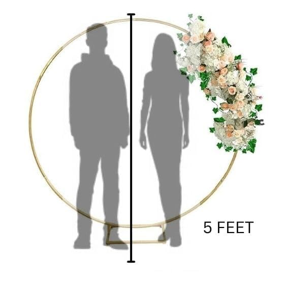 Anasay Wedding Arch Metal Stand, 5 ft