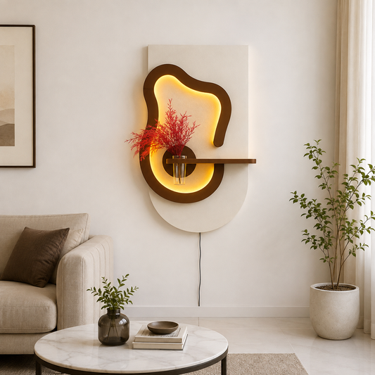 Wooden Wall modern art
