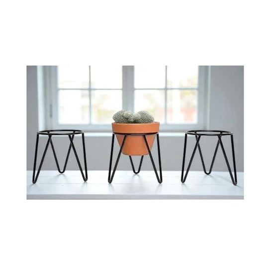 Anasay Plant Stand Without pots Hairpin Set of 3