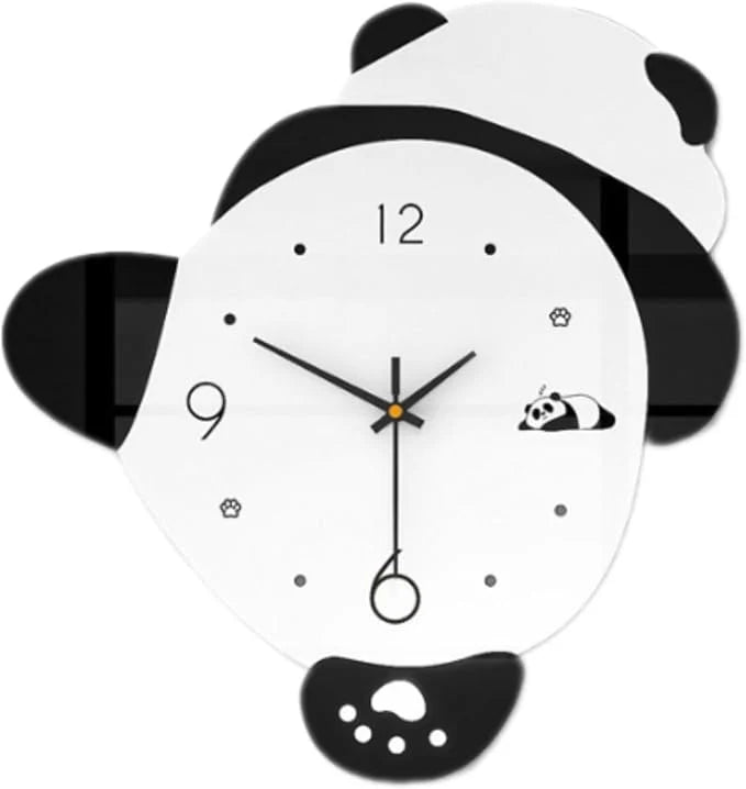 Premium Wall Clock Panda
