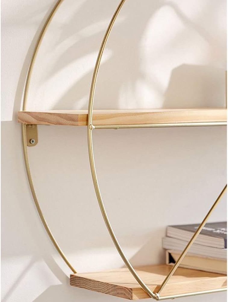 Anasay Floating Shelves, Round