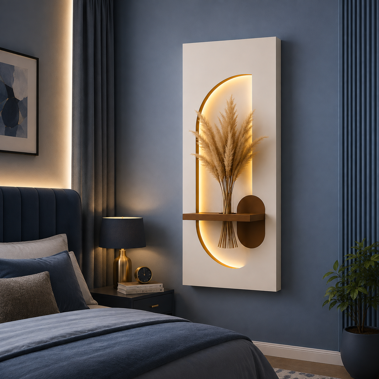 Wooden Wall modern art