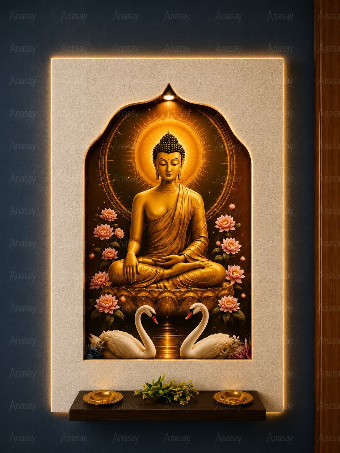 Anasay Wall Decor Decorative LED Wall Panel