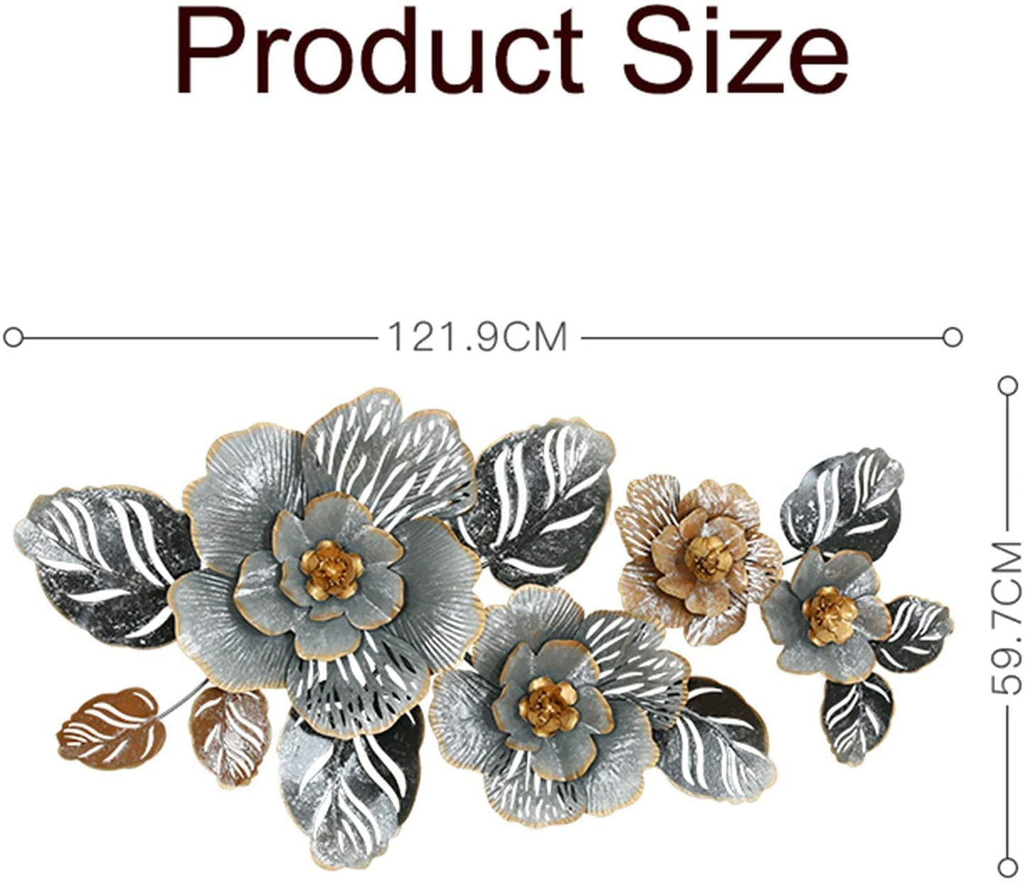 Luxury Midnight Floral Wall Art