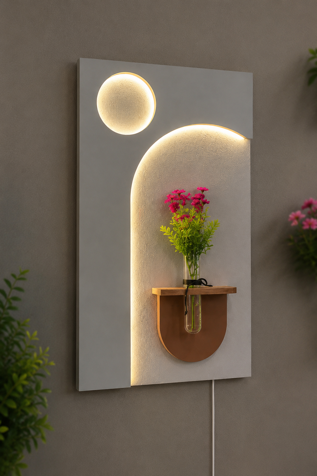Wooden Wall modern art