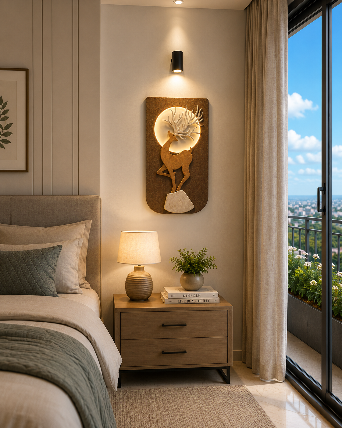 Wooden Wall modern art