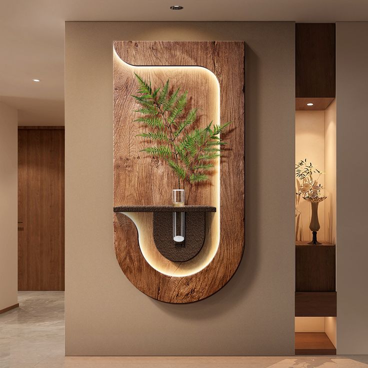 Wooden Wall modern art