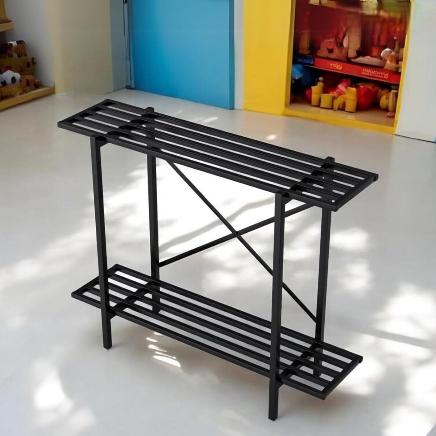 Anasay Plant Stands for Outdoor Balcony, Flower Pot Stand for Indoor Plants