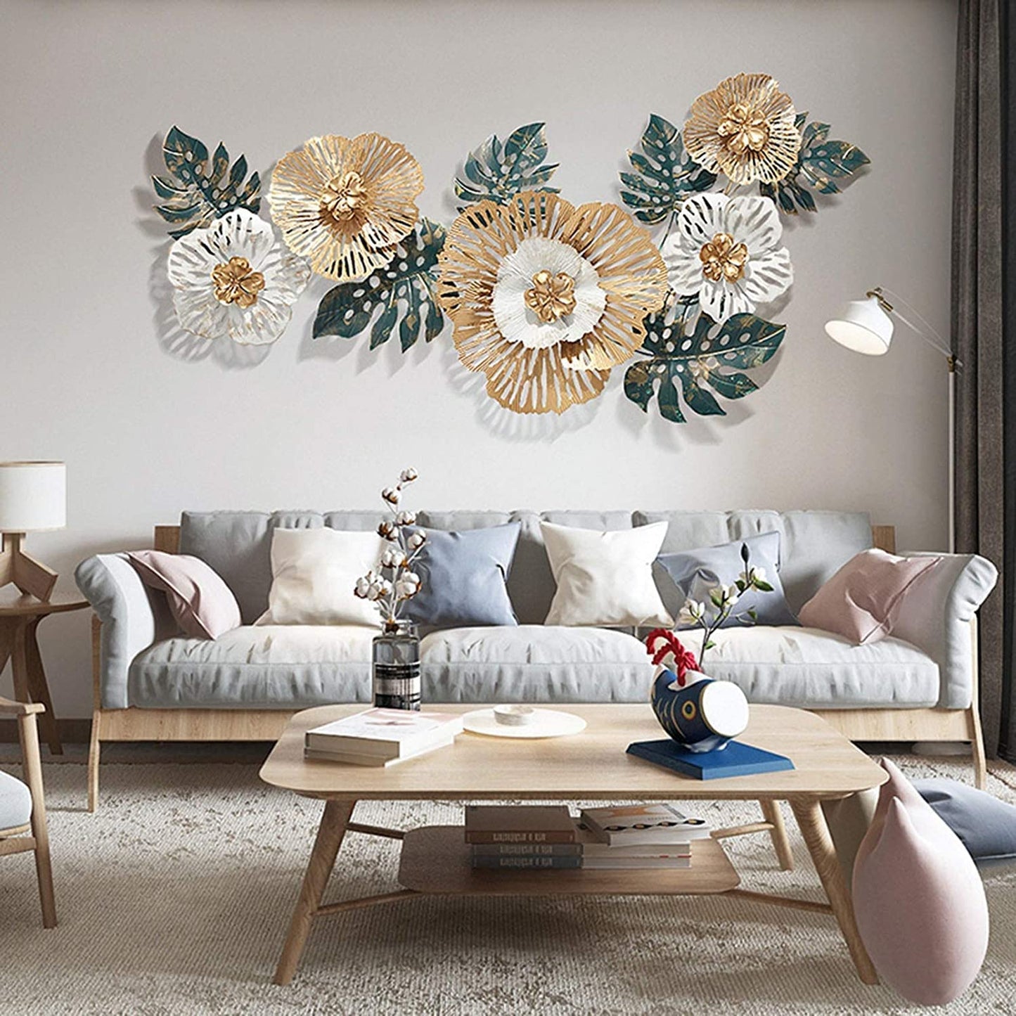 Golden Bloom Luxury Wall Art