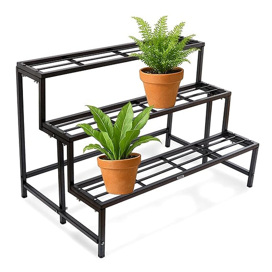 Anasay Plant Stands Plant Stand for Balcony Rust Proof Metal Plant Stand for Living Room