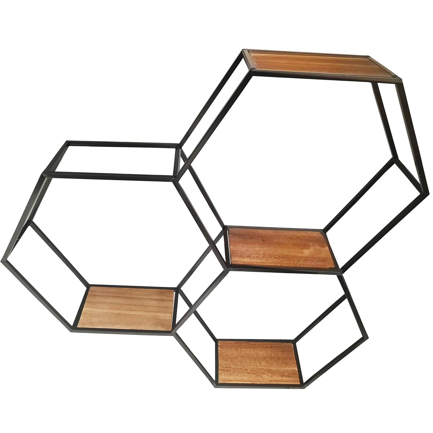 Anasay 3 Tier Floating Shelves Wall Mount Shelf,Shelf for Wall Decor, Display Shelf