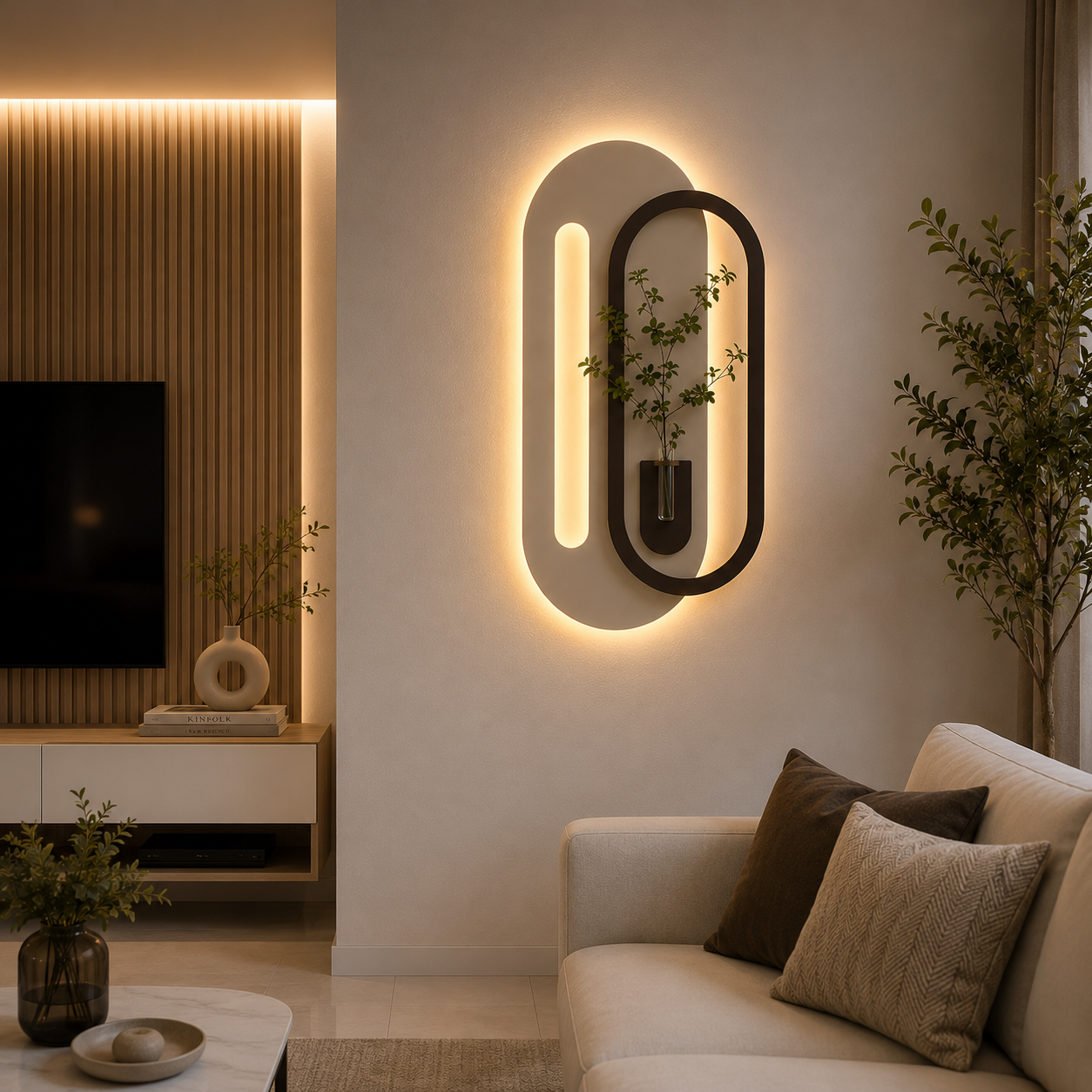 Wooden Wall modern art