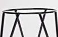 Anasay Plant Stand Without pots Hairpin Set of 3